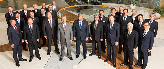 Kanamoto’s directors, auditors and corporate officers